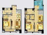 长乐铂景湾_5室3厅3卫 建面82平米