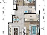 保利和府_3室2厅1卫 建面89平米