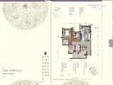 鸿通翡翠城紫云府_3室2厅2卫 建面94平米