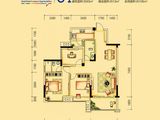 兴进上誉_2室2厅2卫 建面93平米