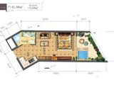 易水湾_1室1厅1卫 建面41平米