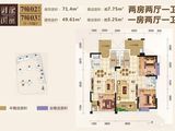 御龙国际_1室2厅1卫 建面49平米