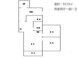 巴黎都市_2室2厅1卫 建面93平米