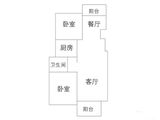 御山雅苑_2室2厅1卫 建面97平米