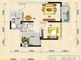 恒鑫御园_1室2厅1卫 建面60平米
