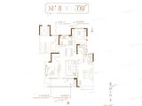 荣盛江城观邸_3室2厅2卫 建面110平米