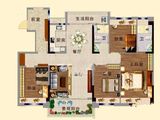 碧桂园伯爵山_4室2厅2卫 建面140平米