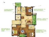 佳源鸿翔东方都市_4室2厅2卫 建面131平米