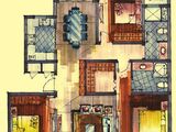 玉兰园_B户型 建面0平米
