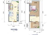 锦悦江南_2室1厅1卫 建面30平米