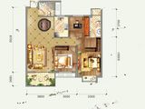 锦昌春风十里_3室2厅2卫 建面107平米
