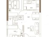 正商万熙天地_2室2厅1卫 建面72平米