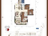 贵阳城投云岩林悦_3室2厅2卫 建面116平米