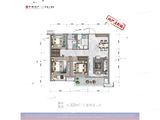 中海上东区_3室2厅1卫 建面102平米