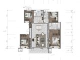 金地江山風華_4室2厅2卫 建面165平米