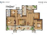 青特小镇_3室2厅2卫 建面142平米
