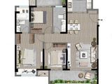 保利天樾人家_3室2厅2卫 建面122平米