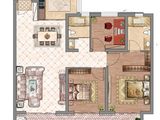 学仕名邸_3室2厅2卫 建面108平米