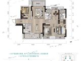 华润静兰湾_4室2厅2卫 建面125平米