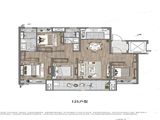 星辰四季_4室2厅2卫 建面125平米