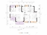 新旭东方春天_4室2厅2卫 建面121平米