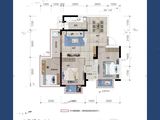 荣和五象院子_3室2厅1卫 建面70平米