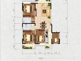 合力达通锦府_4室2厅2卫 建面125平米