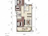 曲江新鸥鹏教育城_3室2厅2卫 建面98平米