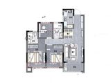 宝业云溪里_3室2厅2卫 建面89平米
