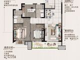 龙光花溪澜园_3室2厅2卫 建面98平米