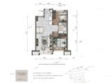 华润置地大连湾国际社区_2室2厅1卫 建面76平米