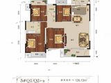 翡翠时光_4室2厅2卫 建面126平米