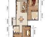 温德姆花园酒店_3室2厅2卫 建面68平米