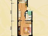弘生世纪城南区_1室1厅1卫 建面51平米