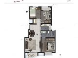 东鼎名人府邸（三期）_3室2厅1卫 建面89平米