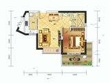 兆南熙园_1室2厅1卫 建面63平米