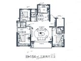陕建沣渭壹号院_3室2厅3卫 建面154平米