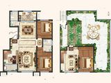 兆嘉鸿基天悦_4室3厅2卫 建面169平米
