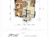 优筑紫御天成_3室2厅2卫 建面91平米