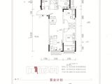中博品观雅苑_3室2厅1卫 建面111平米
