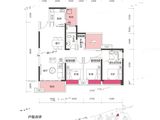 牧云溪谷和悦府_3室2厅2卫 建面123平米