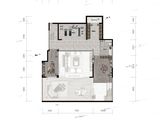 龙湖中铁建云璟_4室2厅2卫 建面155平米