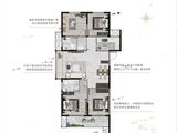 润城东方绿博福苑_4室2厅2卫 建面130平米