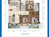 北投观海上城_3室2厅2卫 建面89平米