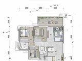 逸城天空之城_3室2厅2卫 建面100平米