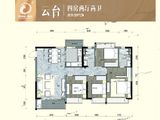 阳光粤港栖凤台_4室2厅2卫 建面125平米