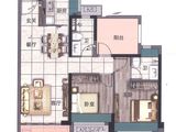 远洋山水_2室2厅2卫 建面89平米