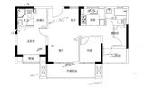 德信都绘大境花园_2室2厅2卫 建面98平米