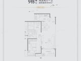 金鹰半山花园_2室2厅1卫 建面90平米
