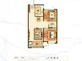 泽润锦绣名门_2室2厅1卫 建面84平米